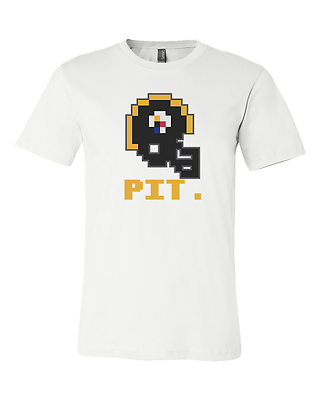Pittsburgh Steelers NFL  Retro tecmo bowl jersey shirt - Sportz For Less