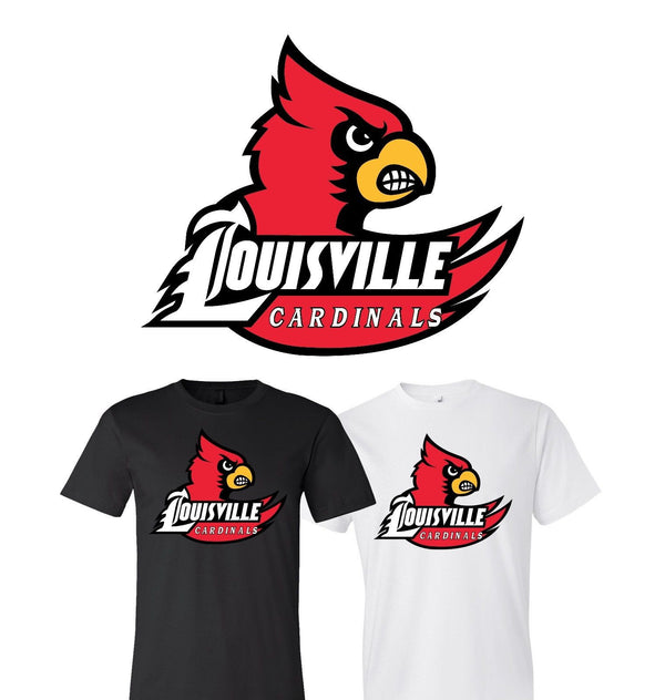 Louisville Cardinal  main logo Team Shirt jersey shirt - Sportz For Less