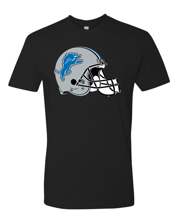 Detroit Lions Helmet  Team Shirt jersey shirt - Sportz For Less