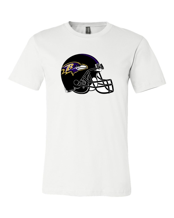 Baltimore Ravens Helmet  Team Shirt   jersey shirt
