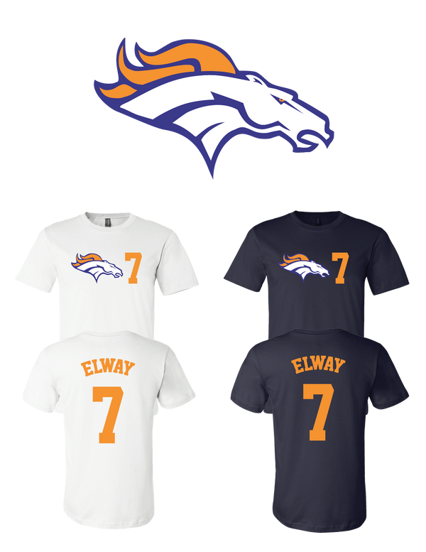 John elway #7 Denver Broncos Jersey player shirt