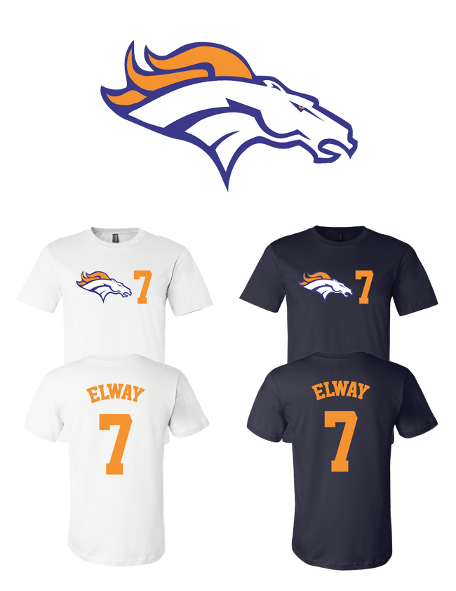 John elway #7 Denver Broncos Jersey player shirt