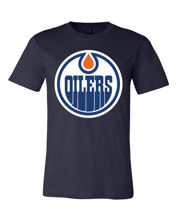Edmonton Oilers logo Team Shirt jersey shirt - Sportz For Less