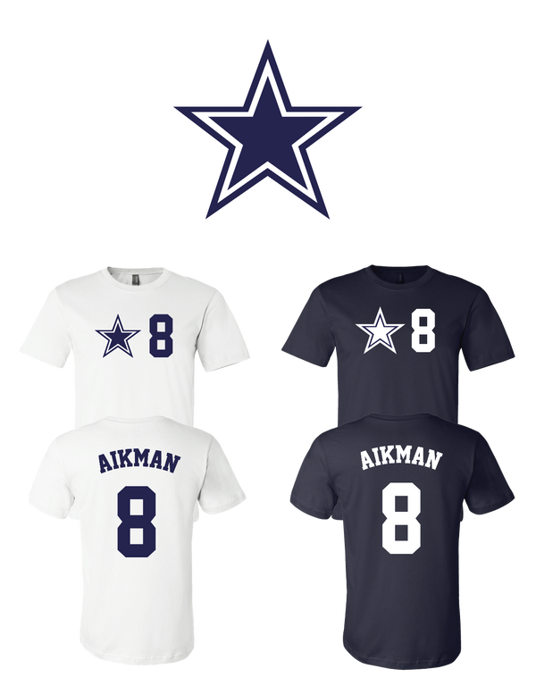 Troy Aikman #8 Dallas Cowboys Jersey player shirt