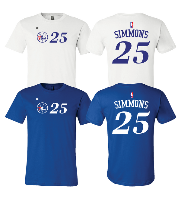 Ben Simmons Philadelphia 76ers #25  Jersey player shirt - Sportz For Less