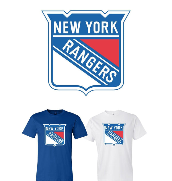 New York Rangers logo Team Shirt jersey shirt - Sportz For Less