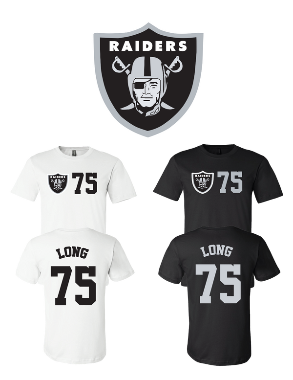 Howie Long #75 Las Vegas Oakland Raiders Jersey player shirt - Sportz For Less