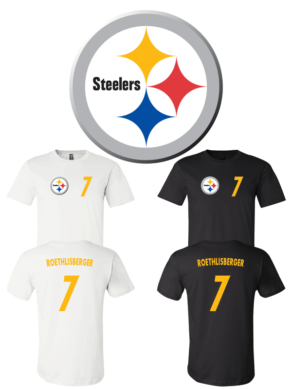 Ben Roethlisberger #7 Pittsburgh Steelers  Jersey player shirt - Sportz For Less
