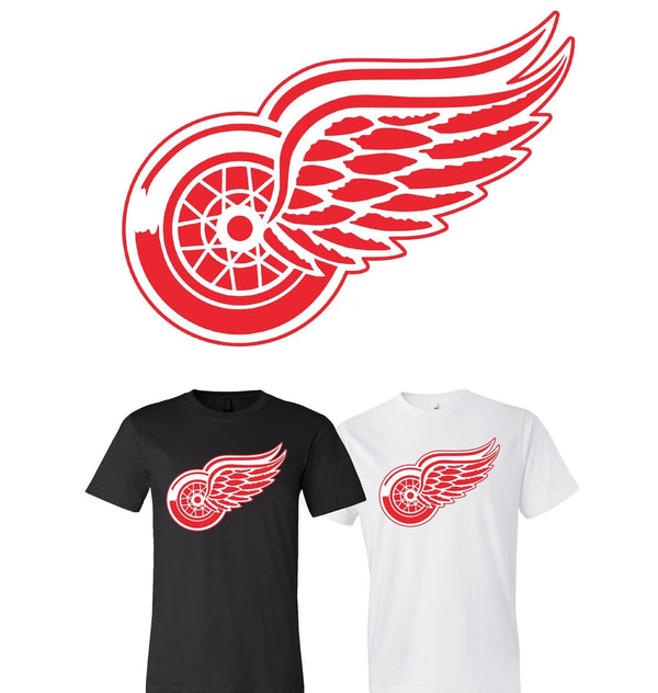 Detroit Red Wings logo Team Shirt jersey shirt - Sportz For Less