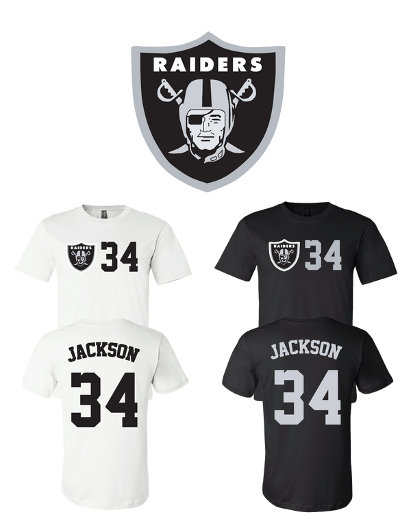 Bo Jackson Las Vegas Raiders #34 Jersey player shirt
