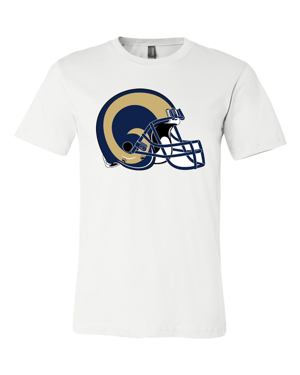 Los Angeles Rams Helmet  Team Shirt jersey shirt - Sportz For Less