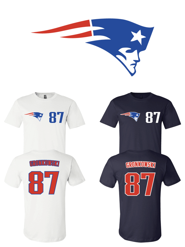Rob Gronkowski #87 New England Patriots Jersey player shirt - Sportz For Less