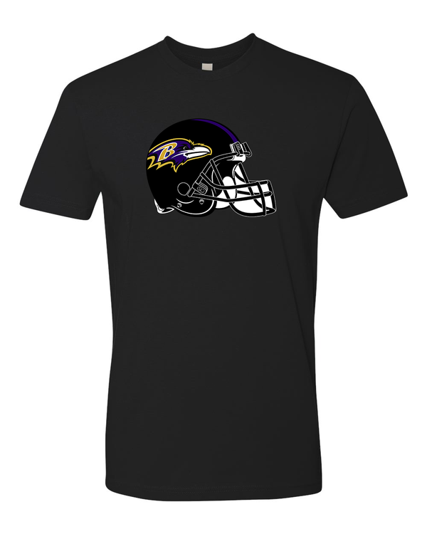 Baltimore Ravens Helmet  Team Shirt   jersey shirt - Sportz For Less