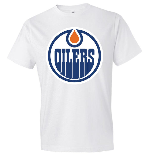 Edmonton Oilers logo Team Shirt jersey shirt - Sportz For Less