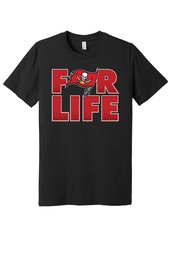 Tampa Bay Buccaneers 4 Life logo shirt  S - 5XL!!! Fast Ship!