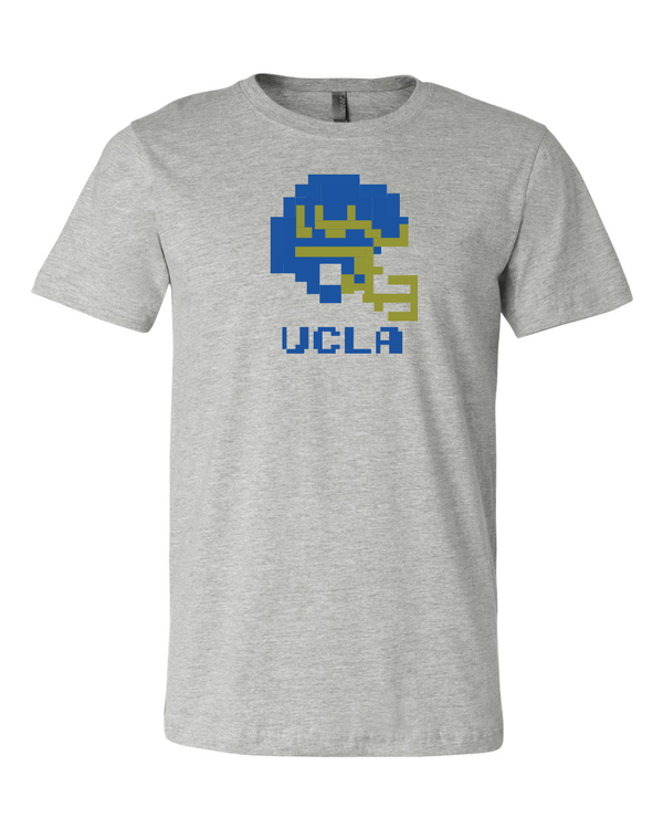 UCLA Bruins Retro Tecmo Bowl Helmet  T-shirt 6 Sizes S-3XL!!