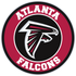 Atlanta Falcons Circle Logo Vinyl Decal / Sticker 5 sizes!!