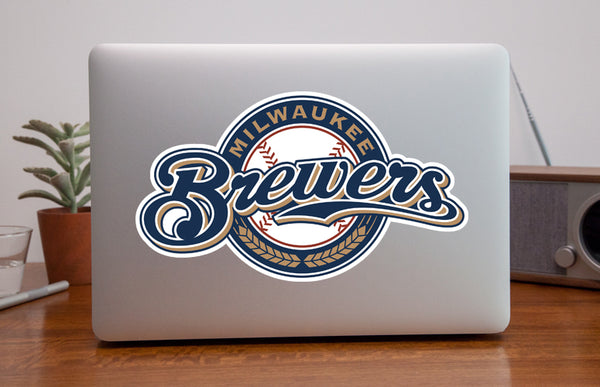 Milwaukee Brewers logo Vinyl  Sticker / Decal 10 Sizes!!! ⚾️