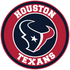 Houston Texans Circle Logo Vinyl Decal / Sticker 5 sizes!!