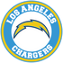 Los Angeles Chargers Circle Logo Vinyl Decal / Sticker 5 sizes!!