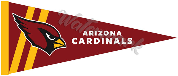 Arizona Cardinals Pennant Sticker Vinyl Decal / Sticker 10 sizes!!