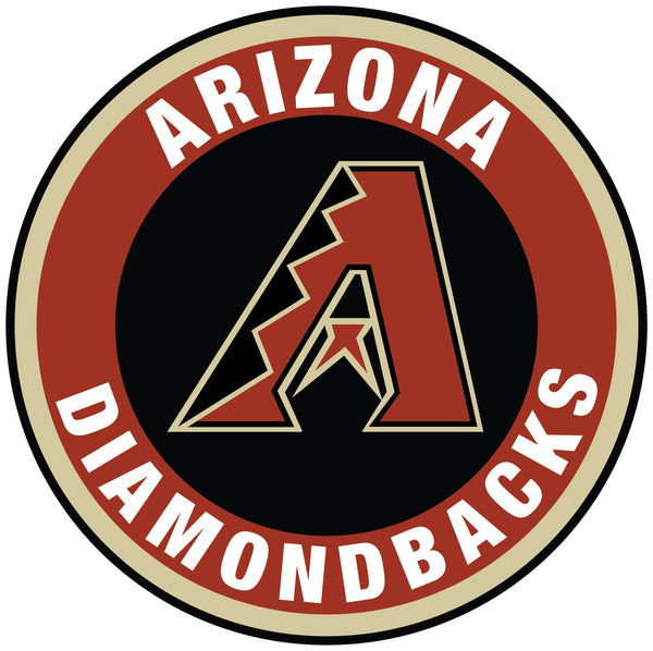 Arizona Diamondbacks Circle Logo Vinyl Decal / Sticker 5 sizes!!