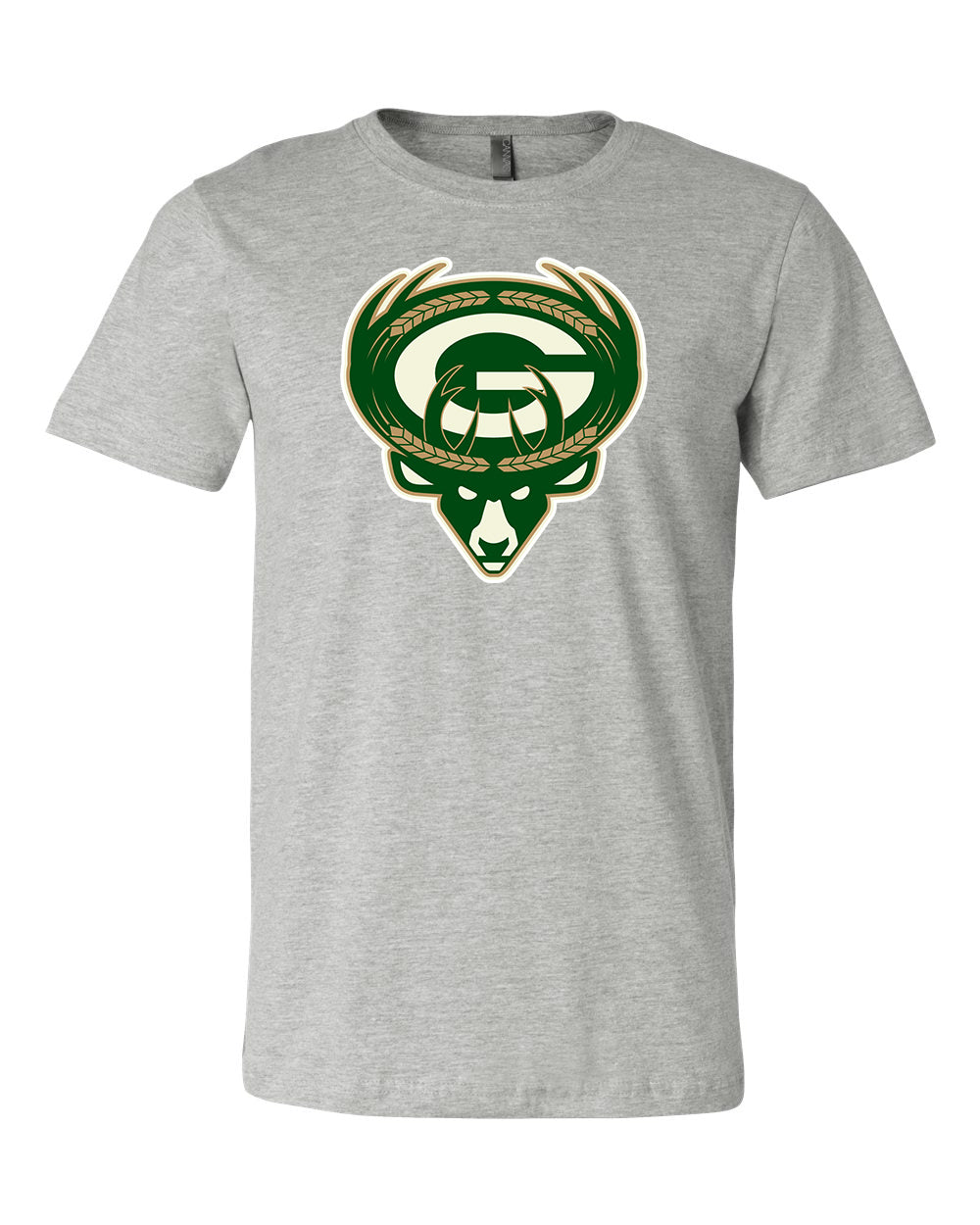 Green Bay Packers Milwaukee Bucks MASH UP Logo T-shirt 6 Sizes S