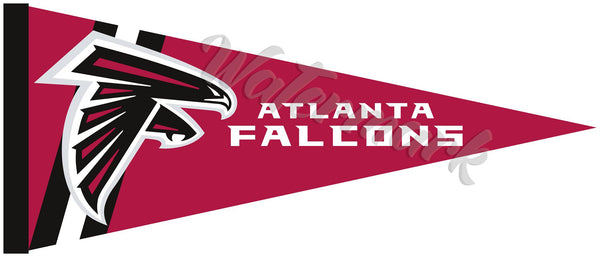 Atlanta Falcons Pennant Sticker Vinyl Decal / Sticker 10 sizes!!