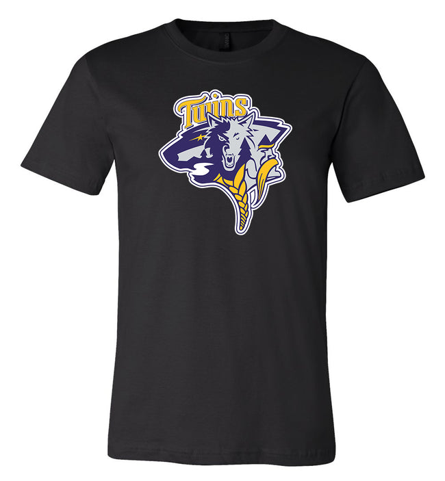 Minnesota Vikings V Logo Team shirt 6 Sizes S-3XL