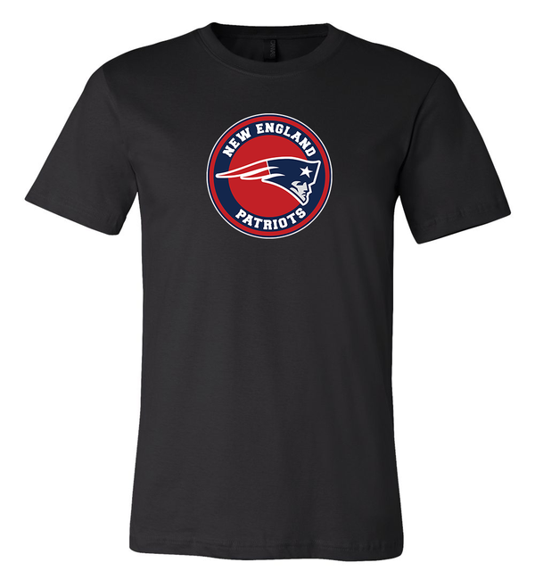 New England Patriots Circle Logo Team Shirt 6 Sizes S-3XL