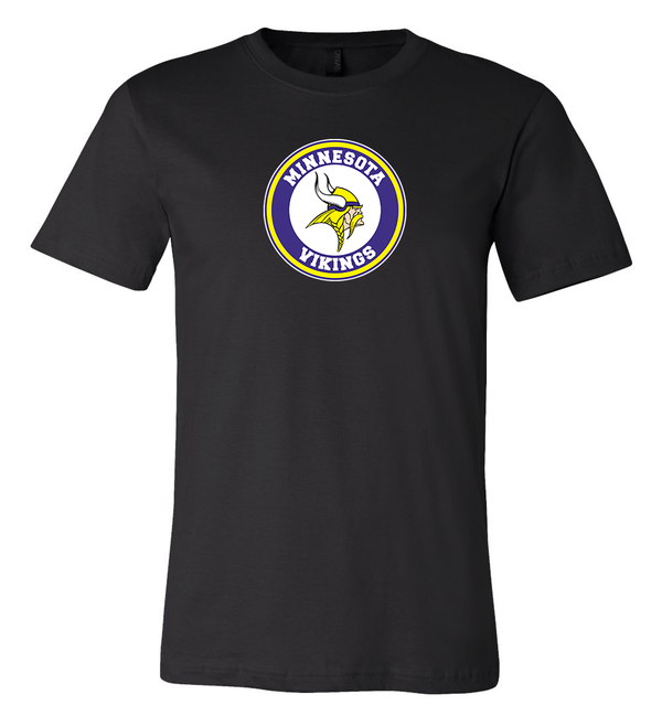 Minnesota Vikings Circle Logo Team Shirt 6 Sizes S-3XL