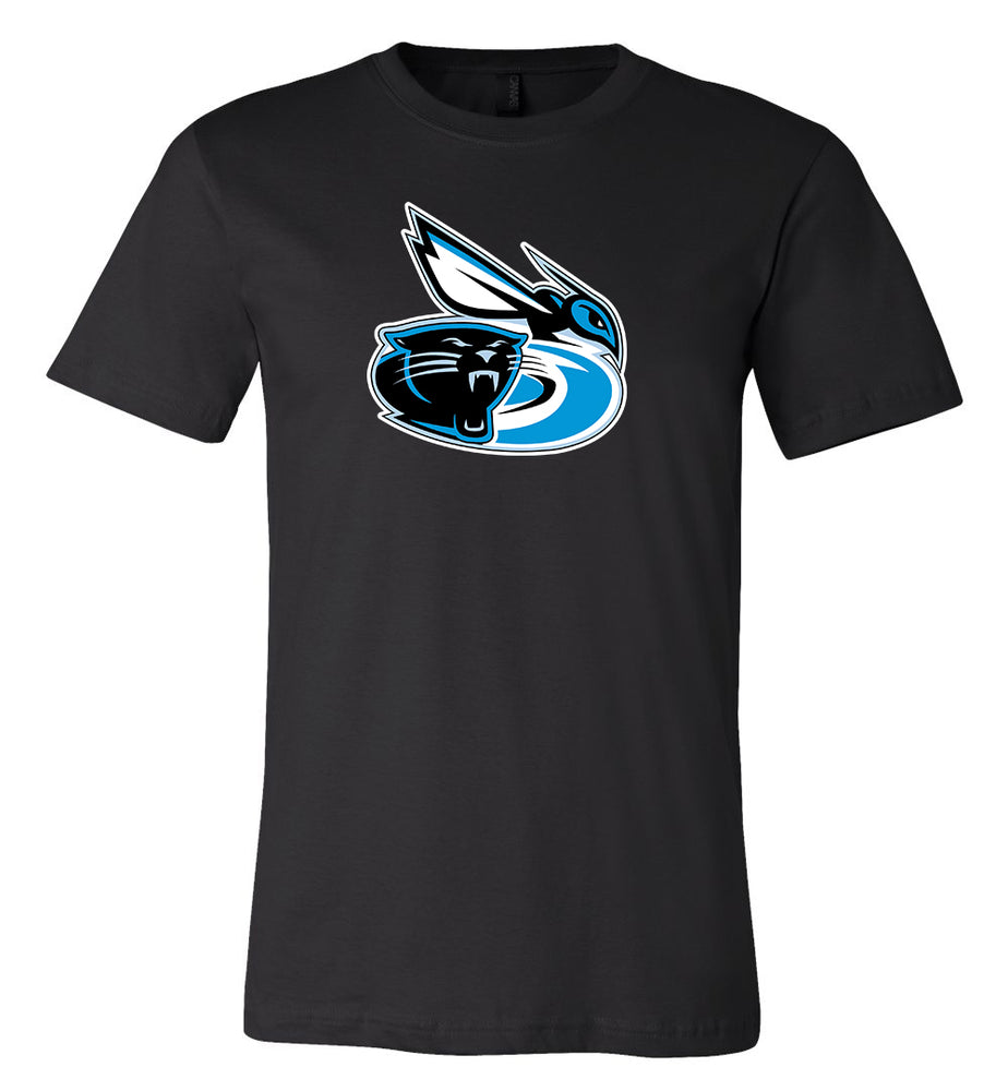 North CAROLINA PANTHERS T-Shirt Charlotte Football Gear Logo on S-6XL  Gildan Tee