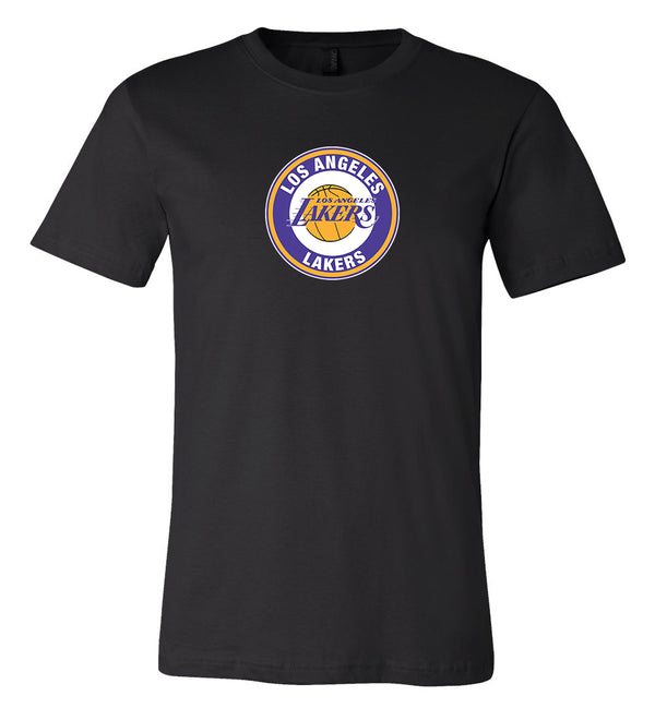 Los Angeles Lakers Circle logo T shirt S through 3XL!!