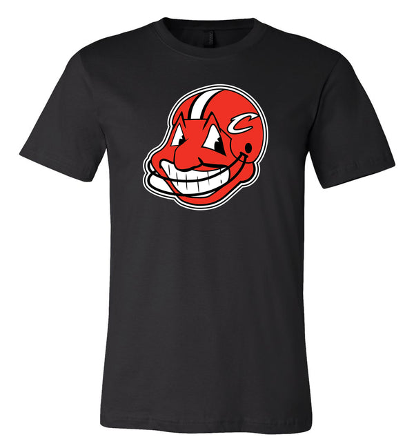 Cleveland Indians Cleveland Browns MASH UP Logo T-shirt 6 Sizes S-3XL!!