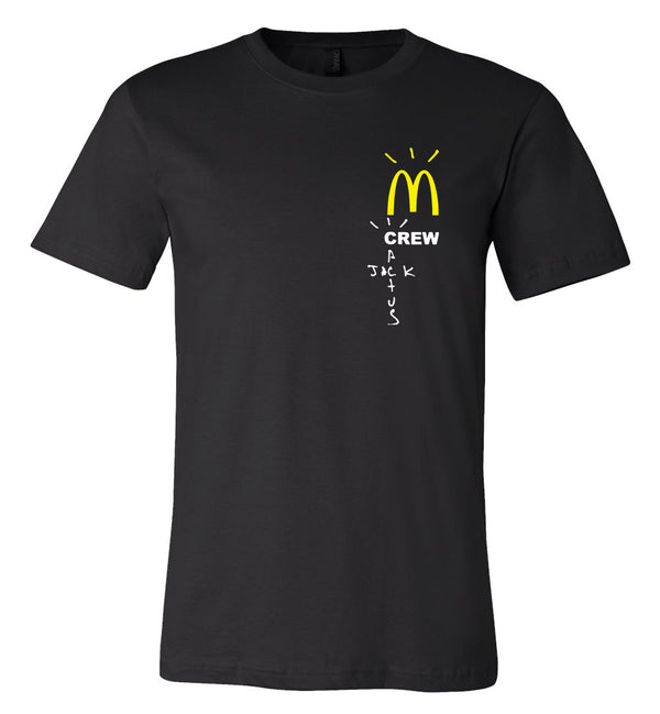 Mcdonalds travis scott shirt - cactus jack mcdonalds shirt 6 Sizes S-5XL!!!