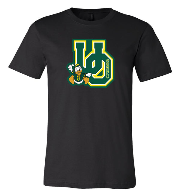 Oregon Ducks UO logo Team Shirt jersey shirt S-5XL Fast Ship