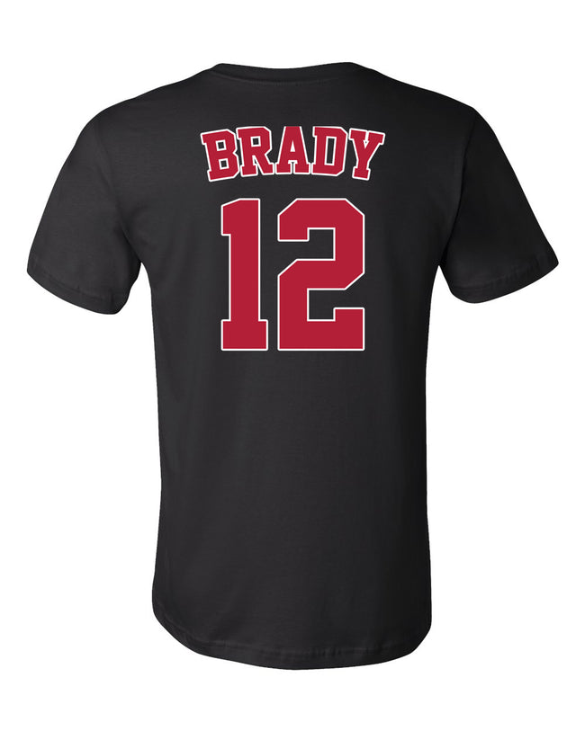 Outerstuff Tom Brady Tampa Bay Buccaneers #12 Youth Player Name & Number  T-Shirt Black