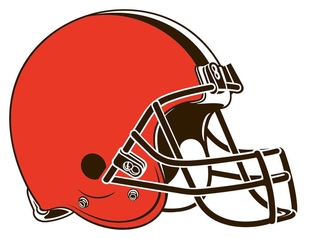 Cleveland Brownes Nfl Football Car Bumper Sticker, Decal 5X 4.4