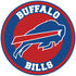 Buffalo Bills Circle Logo Vinyl Decal / Sticker 5 sizes!!