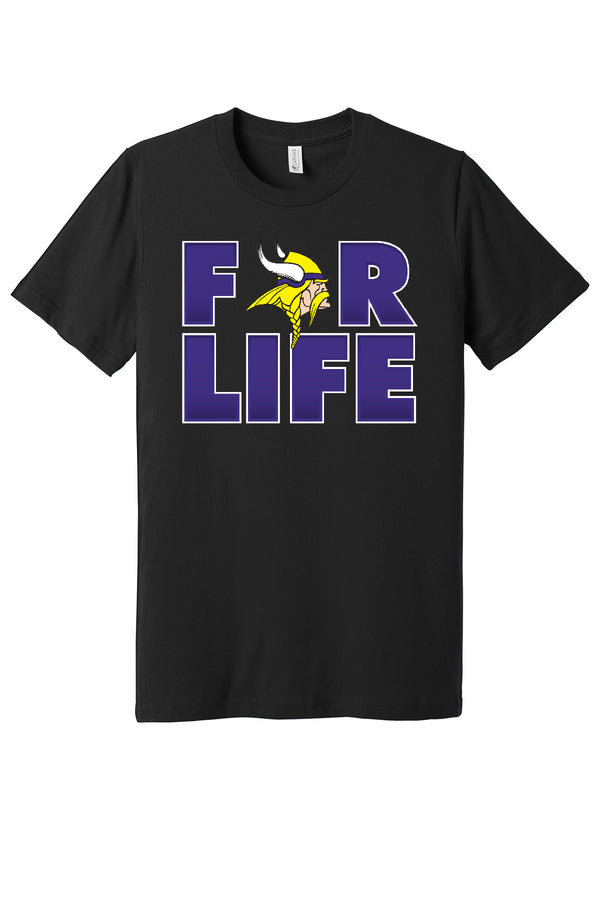 Minnesota Vikings 4 Life logo shirt  S - 5XL!!! Fast Ship!