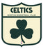 Boston Celtics Shield  Logo Vinyl Decal / Sticker 2 Inches to 48 Inches!!