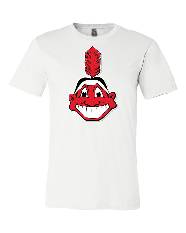 Cleveland Indians Chief Wahoo Smiling T-shirt 6 Sizes S-5XL!! Fast Ship ⚾