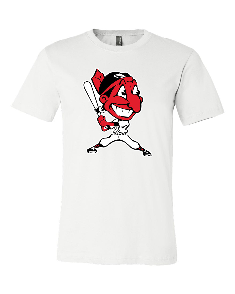 Cleveland Indians Chief Wahoo Up to Bat T-shirt 6 Sizes S-5XL!! Fast S