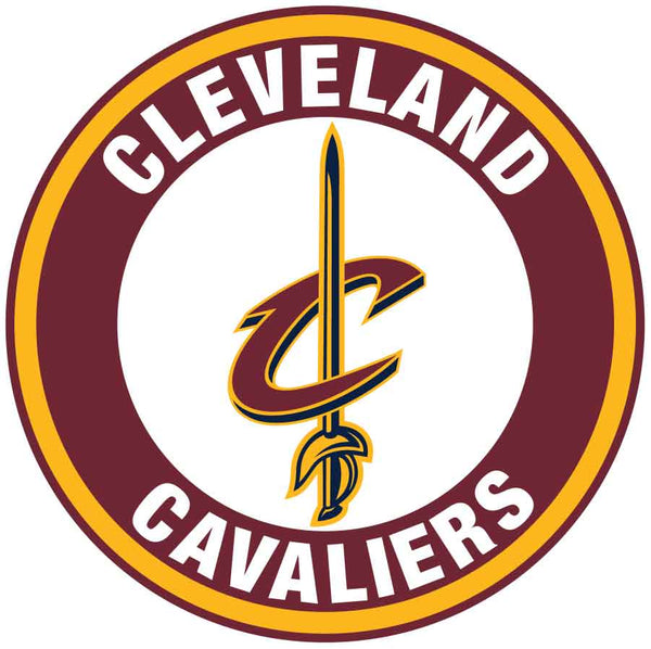 Cleveland Cavaliers C Sword Circle Logo Vinyl Decal / Sticker 5 sizes!!