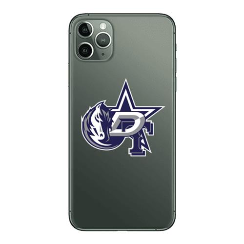 Dallas Cowboys Star with text Sticker Vinyl Decal / Sticker 10 sizes!!