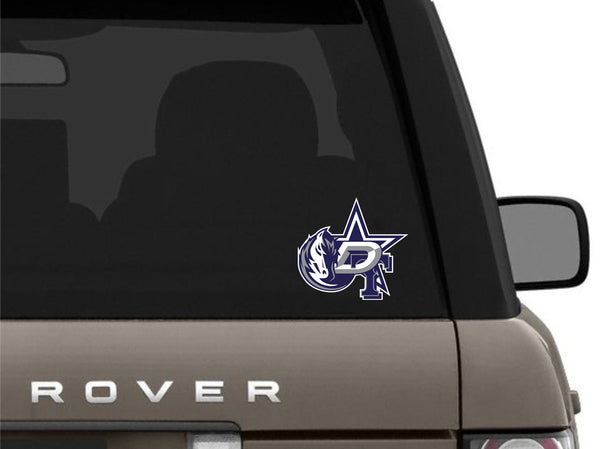 Dallas Cowboys Stars Mavericks Rangers MASH UP Vinyl Decal / Sticker 10 Sizes!!!