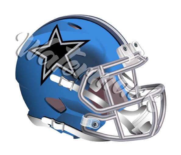 Dallas Cowboys Elite Helmet Sticker / Vinyl Decal  |  10 sizes!! 🏈