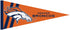 Denver Broncos Pennant Sticker Vinyl Decal / Sticker 10 sizes!!