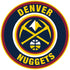 Denver Nuggets Circle Logo Vinyl Decal / Sticker 5 sizes!!