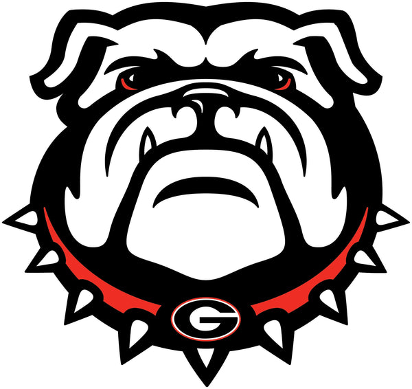 Georgia Bulldogs Bulldog Logo Vinyl Decal / Sticker 5 Sizes!!!